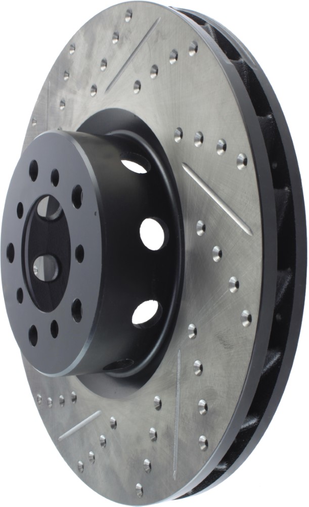 StopTech Sport slotted & drilled front rotor 345x32mm, Right BACKORDERED