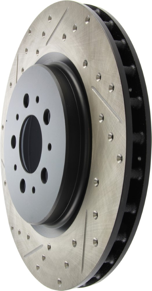 StopTech Sport slotted & drilled rear rotor 330x28mm, Right