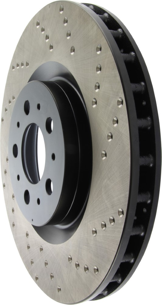 StopTech Sport drilled front rotor 330x32mm, Left