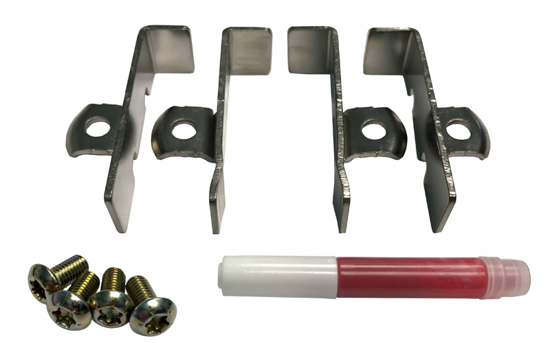 Abutment plate kit for C-42, ST-40, ST-41 calipers 3 in stock