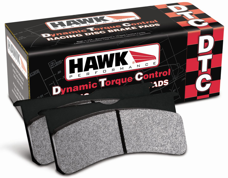 Hawk DTC-30 race pads -  Brembo 6-piston monobloc caliper (wide annulus - 57mm)