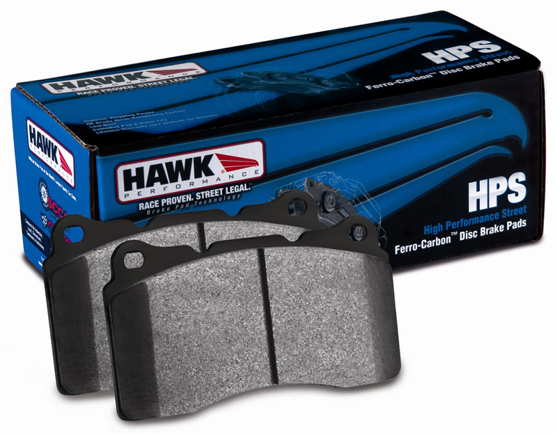 Hawk HPS brake pads - rear (D886) [1 box required]