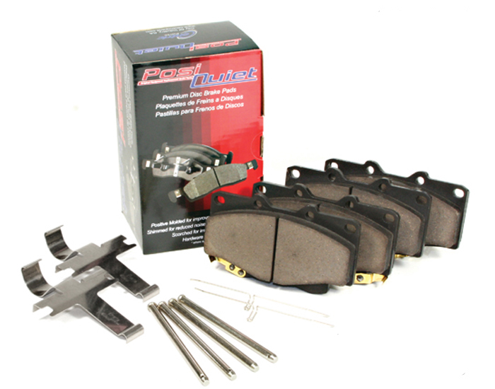 Posi Quiet Extended-Wear brake pads - rear (D917) [1 box required]
