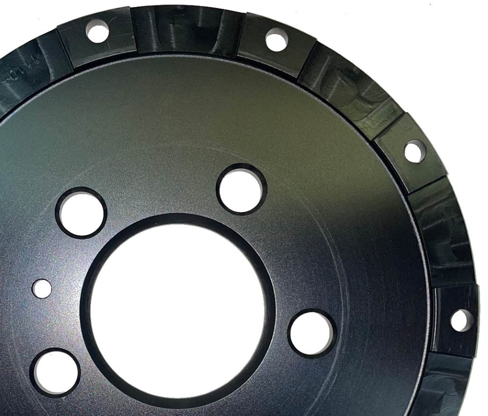 AeroHat for front 355x32mm brake rotor upgrade for Dodge Viper (Fits 81.263.9911, 81.263.9921) - Left UNAVAILABLE